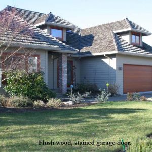 Standard Sided Wood Garage Doors