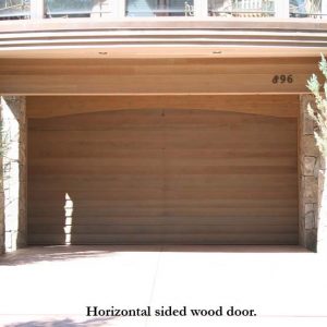 Standard Sided Wood Garage Doors