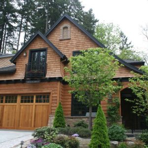 Wood Carriage House Garage Doors