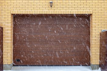 winter garage door problems