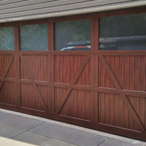 Steel Aluminum Carriage Garage Door