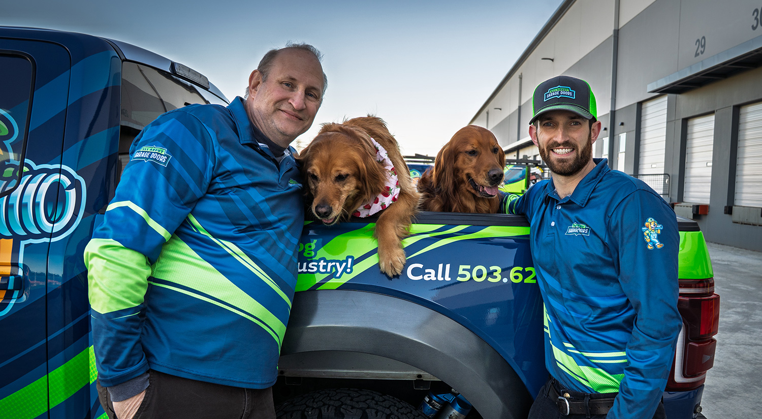 All About Garage Doors Upper Management Team