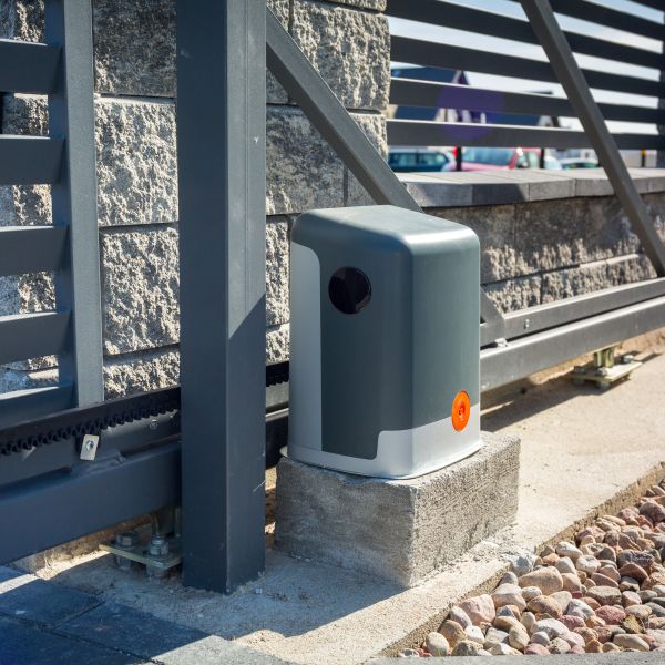 Opening mechanism after an automatic gate installation in Sherwood OR by All About Garage Doors