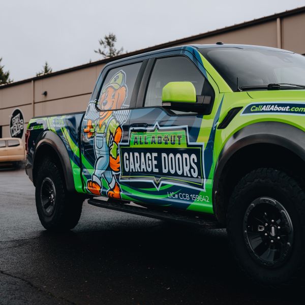 All About Garage Doors team rolls out for an emergency garage door repair in Hillsboro OR