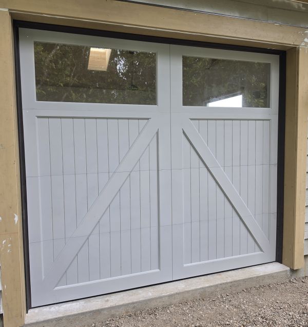 A perfectly fixed garage door by All About Garage Doors after an emergency garage door service in Hillsboro OR
