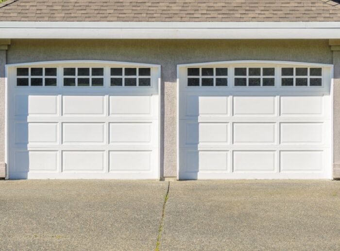 Two New Garage Doors Installed By All About Garage Doors In Aloha Or