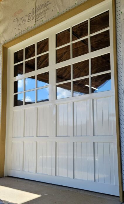 Large, commercial garage door installed by All About Garage Doors in Forest Grove OR