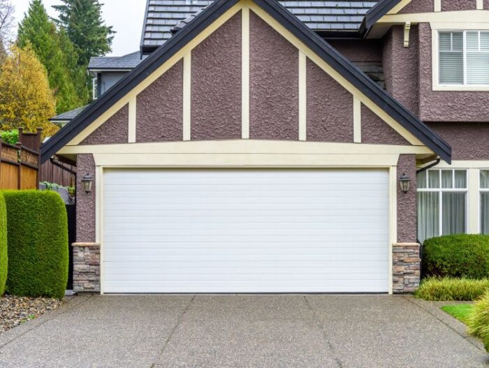 Brand new garage door installation completed by All About Garage Doors in Milwaukie OR