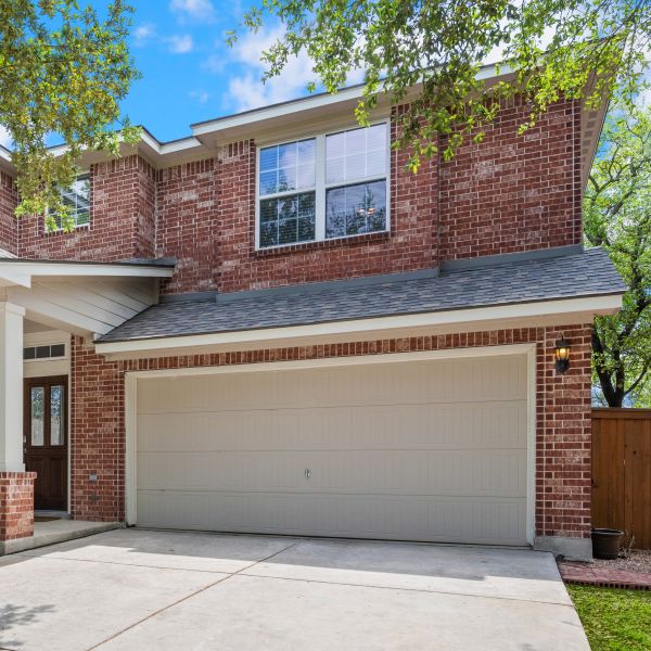 Brick Home In Newberg Or Gets A Garage Door Installed By All About Garage Doors