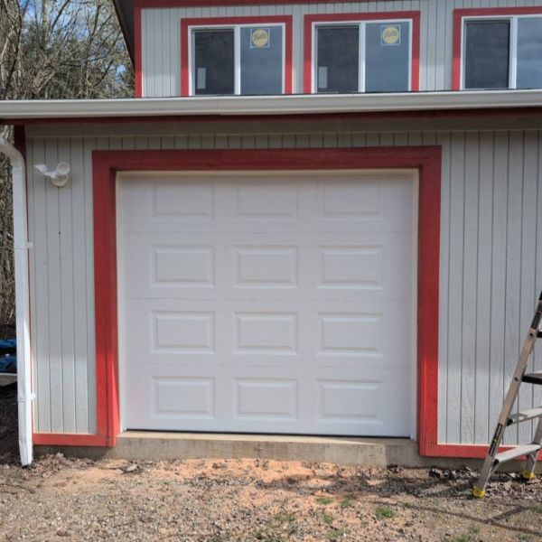Garage door installation on new home in Oregon City OR completed by All About Garage Doors