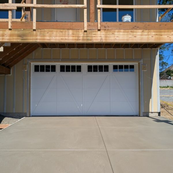 New home build in Tigard OR gets a garage door installation from All About Garage Doors
