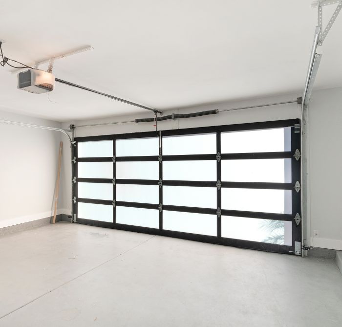 Garage interior after garage door maintenance by All About Garage Doors in Beaverton OR