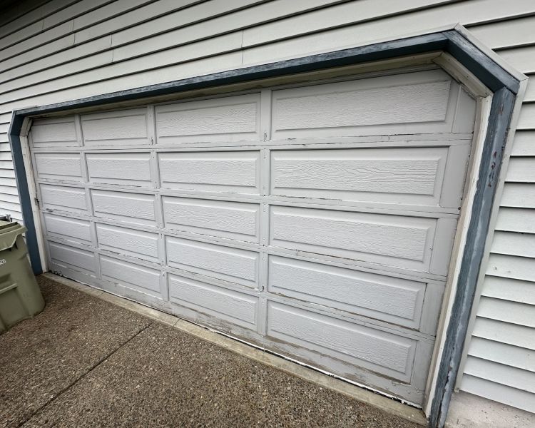 Sherwood OR home in need of a garage door repair before All About Garage Doors works their magic