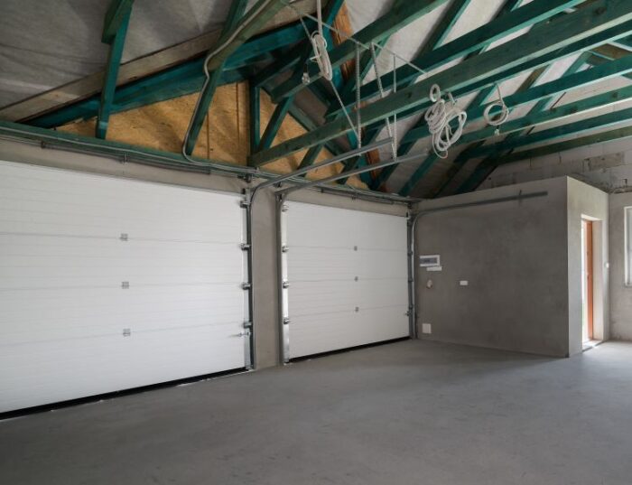 Garage interior after garage door services by All About Garage Doors in Beaverton OR