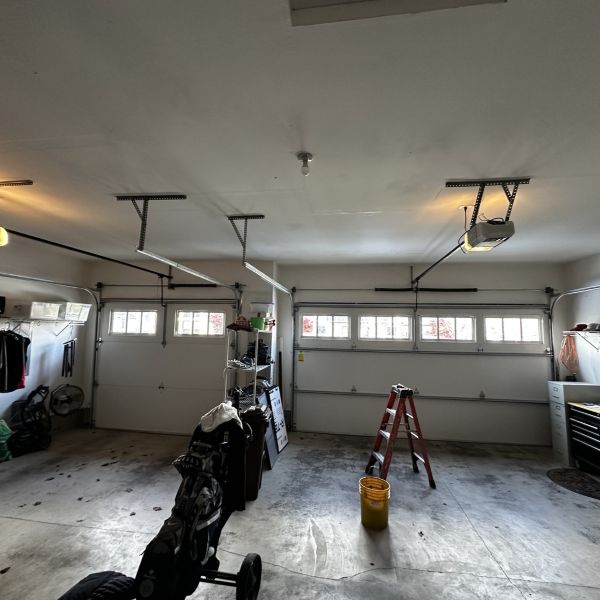 Two Car Garage Gets Serviced By All About Garage Doors In Hillsdale Portland Or